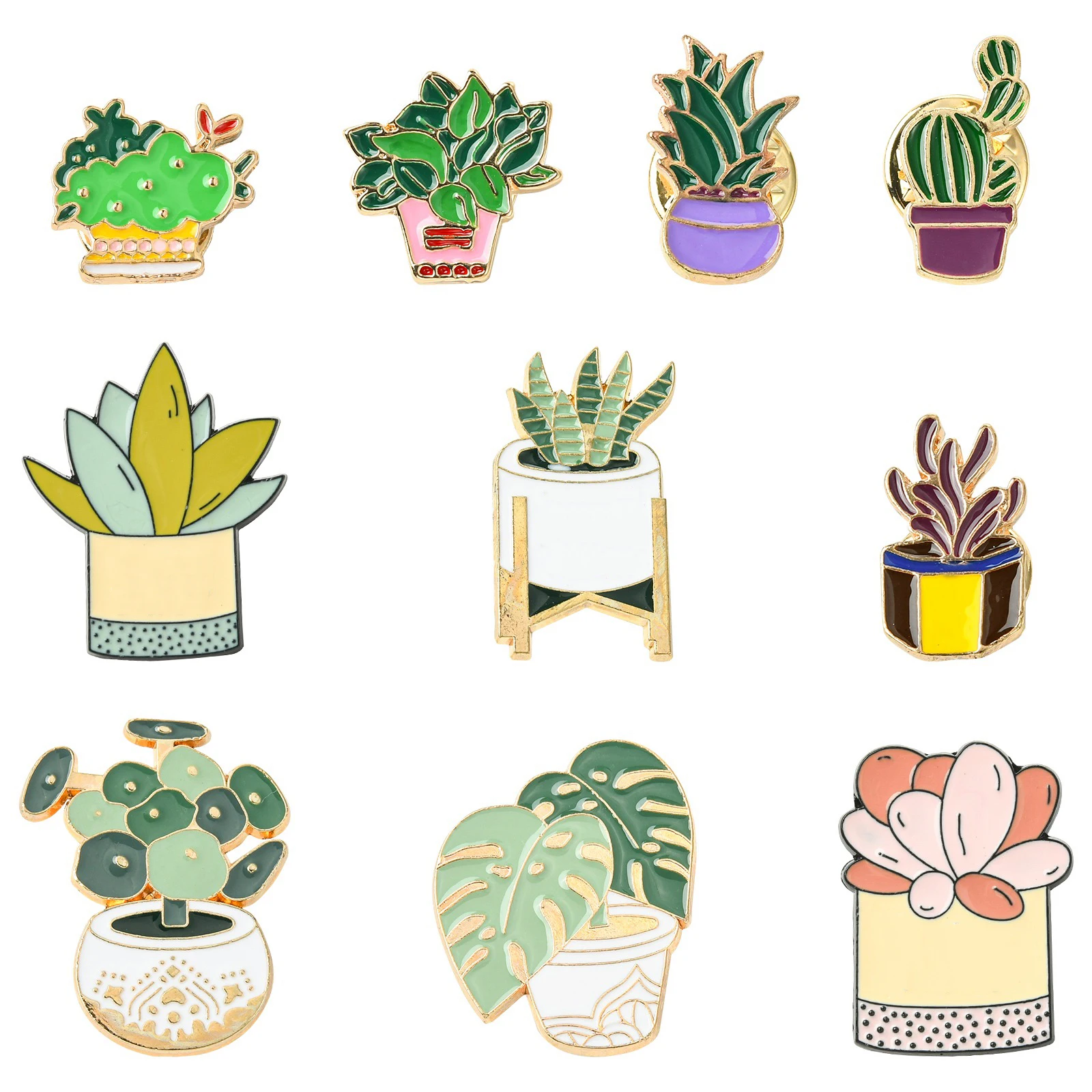 Pandahall 10Pcs Mixed Styles P – Cactus Mix Pot recenzja i cena