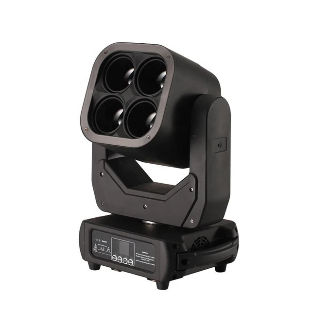 Professional Stage Lighting Moving Head Light RGBW 4IN1 4x60w Zoom LED Beam For Home Party DJ Disco Show