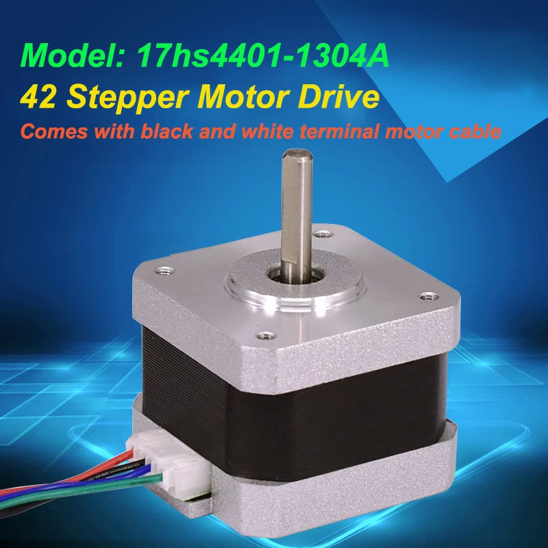 For 3D Printer Accessories NEMA17 42 Stepper Motor Drive/17hs3401/1.3A 0.30Nm/12V/Engraving Machine