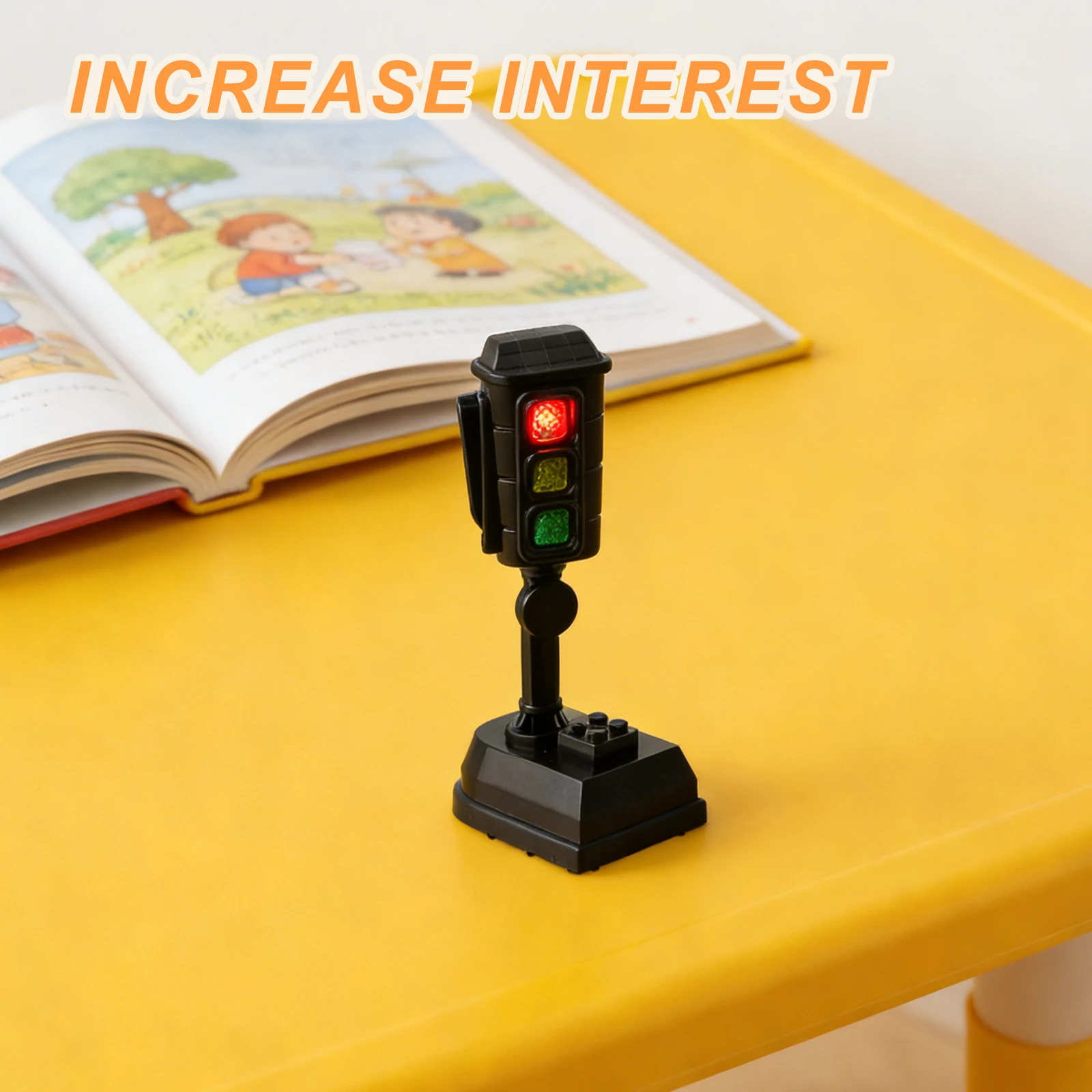 Semáforo Infantil con Voz Realista, Aprendizaje Interactivo, Simulación de Educación Temprana para el Hogar, el Aula y la Seguridad Vial