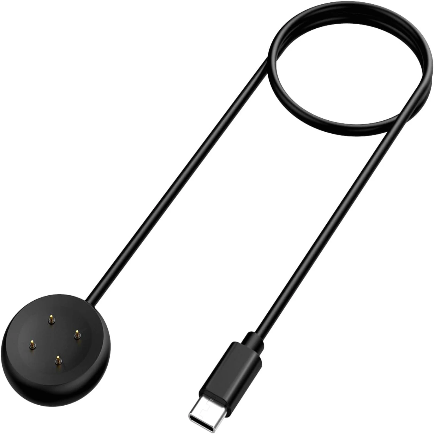 Charger Compatible with  Pixel Watch 2 &  Versa 4/Versa /Sense 2/Sense/ LTE, Type-C Fast Charging USB  .3Ft Cable Cord Accessori