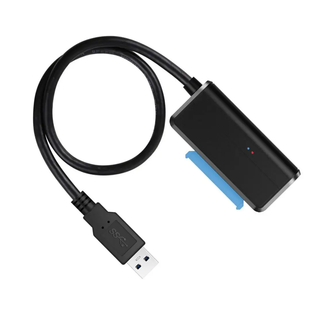 

Xiwai USB to SATA Cable, 2.5" 3.5inch Hard Disk Drive SSD SATA 22Pin to USB 3.0 Adapter Cable for Desktop Laptop