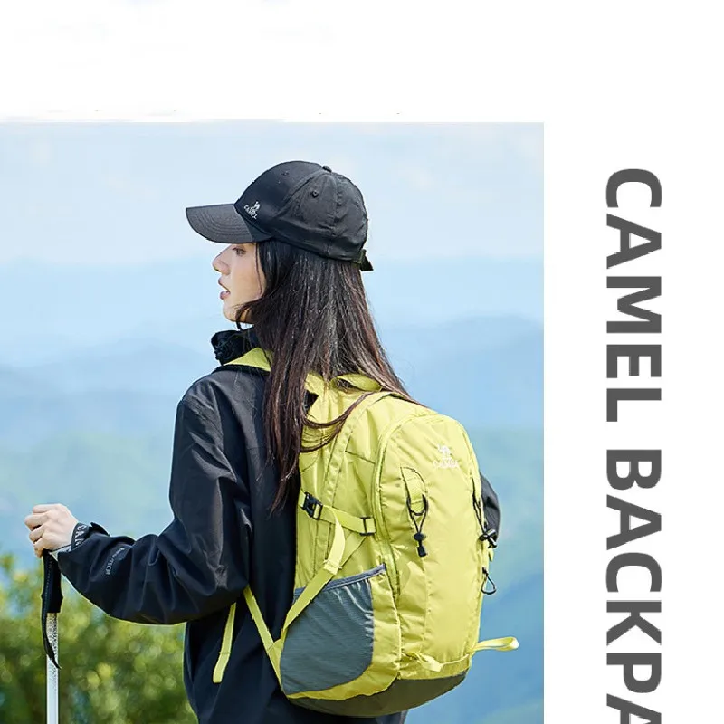 GOLDEN CAMEL Outdoor Hiking Backpacks 30L Mountaineering Bag for Men Sports Travel Waterproof Lightweight Professional Schoolbag