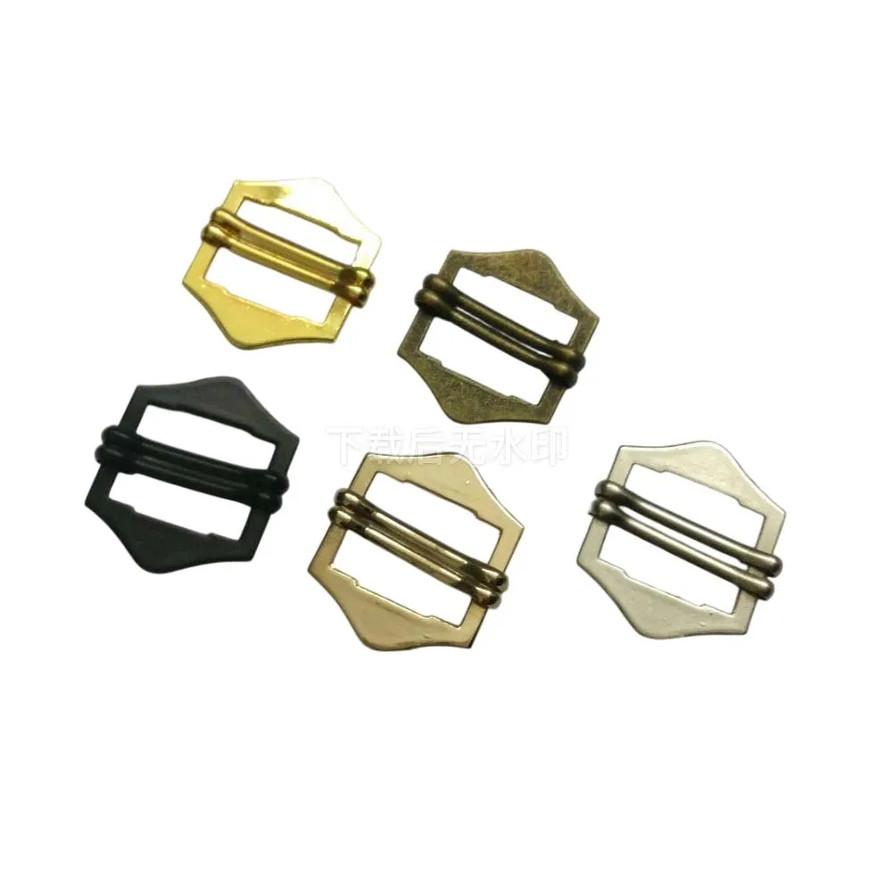 

20mm Adjustable Metal Buckle Double Slide Pin Fastener for Bags Belts 50pcs/lot Black/Bronze/Gold/Nicke