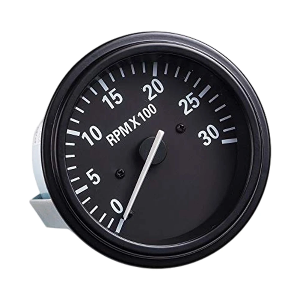 Accurate Engine RPM Digital Tachometer for 12V and 24V Systems with Clear Display and Simple Setup for Industrial Use
