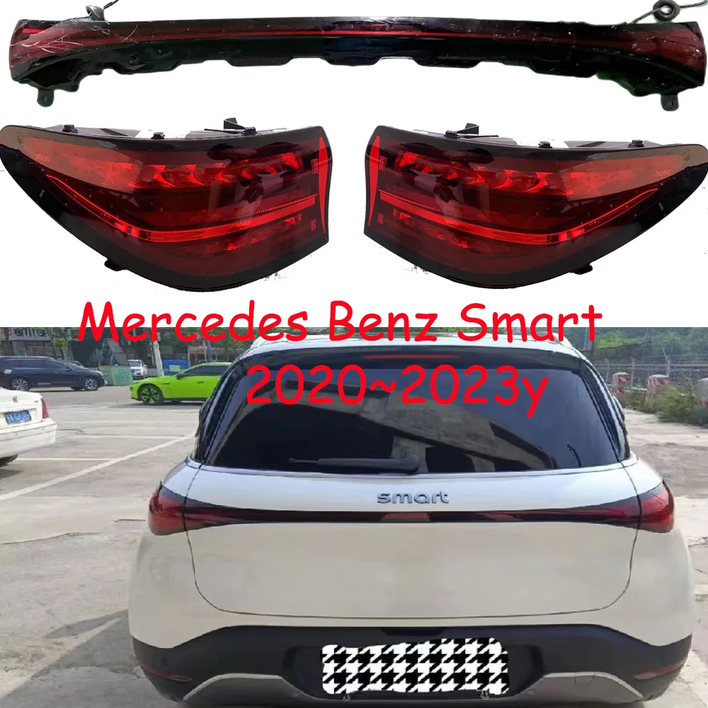 1pcs car accessories bupmer tail light for Mercedes benz Smart taillight LED 2020~2023y fog for Mercedes Benz Smart rear light