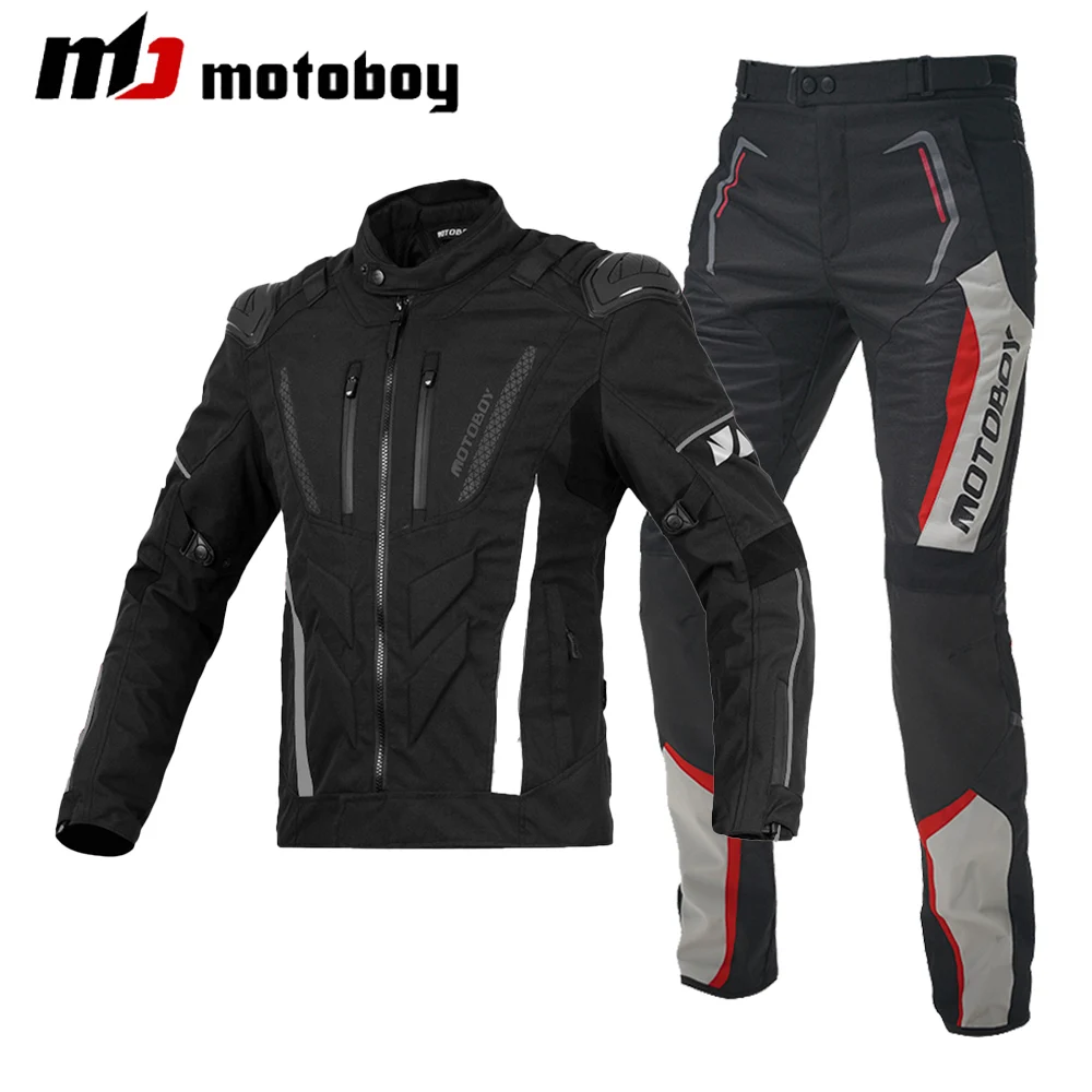 Four Seasons Motorcycle Jacket Pant  Motocross Off-Road Jacket Motor Racing Jacket Breathable Reflective Jacket Protective Gear