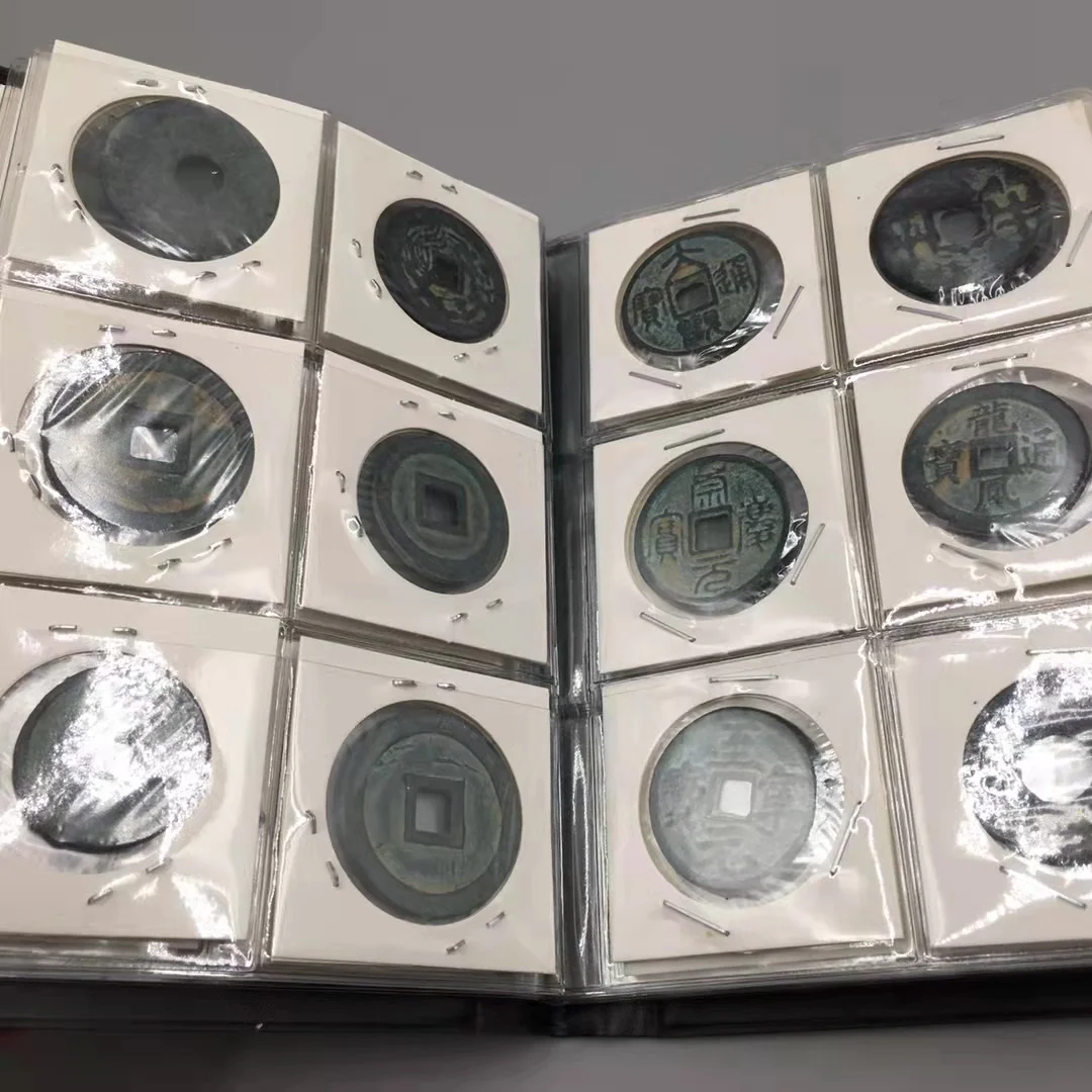 

Very rare Qing Dynasty Circulating Copper Currency Collection,60 pieces/book,Free shipping