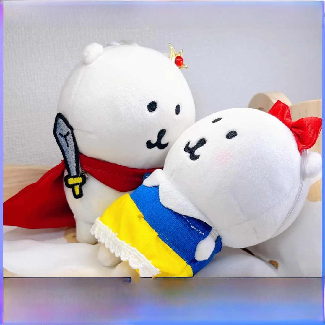 wqinshoe-knight-self-deprecating-bear-princess-doll-cute-bag-charm-decoration-princess-package-gift-toy-knight-doll