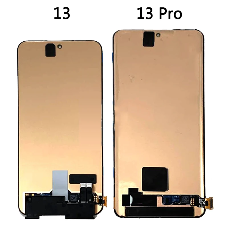 Super AMOLED For Xiaomi 13 13 Pro 2210132G 2210132C LCD Touch Screen Digitizer For Mi 13 13 Pro 2211133C 2211133G LCD Frame