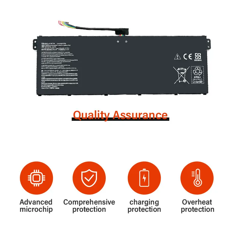 AP18C7M Factory Laptop Batteries For Acer ConceptD 3 CN315-72 SF313-52 313-53 Swift 5 SF514-54GT SF514-54T Series