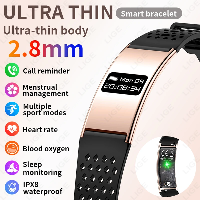 

Sports Step Count Smart Bracelet 2026 New Men Women Health Monitoring Fitness Smart Watch Heart Rate Sleep Monitoring Smart Band