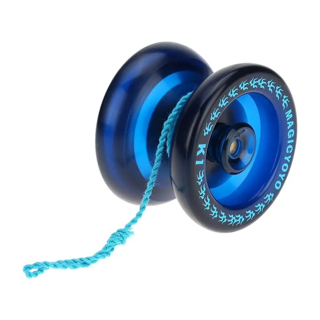 Responsive for Beginner,1 Ball Bearing String Toy Gift Sports Toy Blue, Easy to Practise Basic Looping Tricks