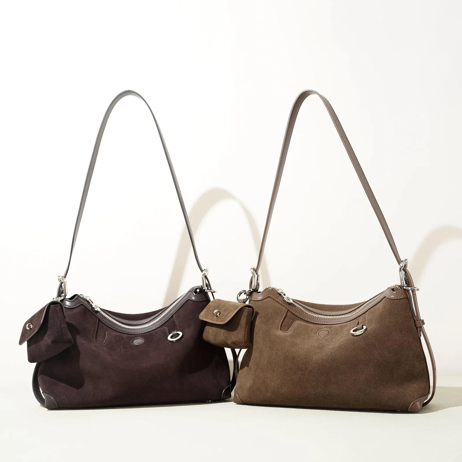 

New Autumn Winter Leather Women's Bags Retro Hundred Two Layer Frosted Cowhide Large Capacity Women Bags Fashion Classic Handbag