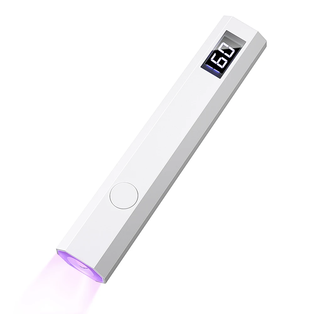 

LINMANDA Mini Portable USB Mouse Light Phototherapy Lamp Quick Drying Phototherapy Machine Manual Nail Art Handheld Small