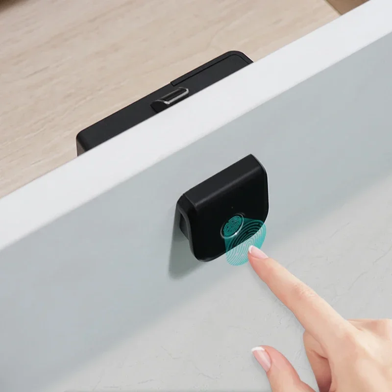 

Tuya Smart Drawer Cabinet Lock Biometric Fingerprint Lock Pull Free Drawer Cabinet Locks cerradura inteligente puerta casa