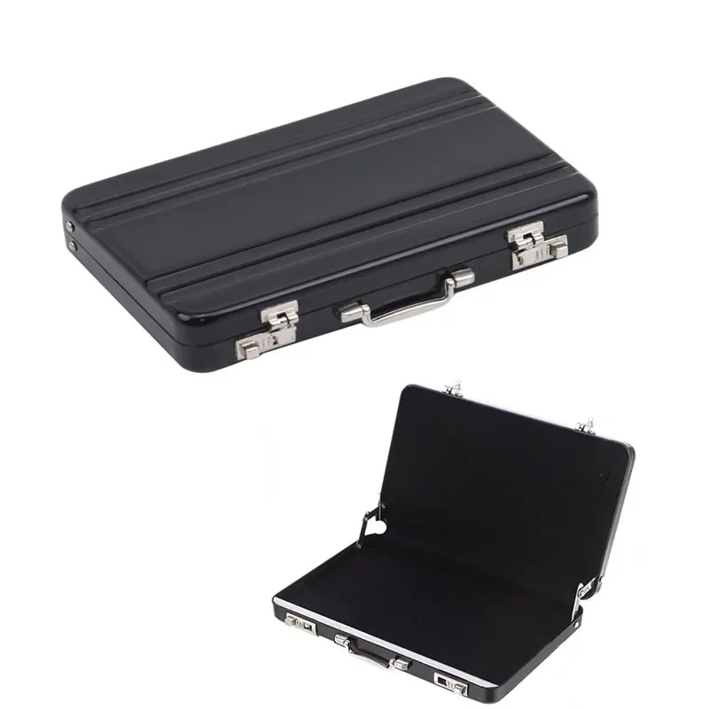 Visitenkartenetui aus Aluminiumlegierung, Kreditkartenetui für Herren und Damen, tragbarer Kartenhalter, Kartenbox, Kartenhülle