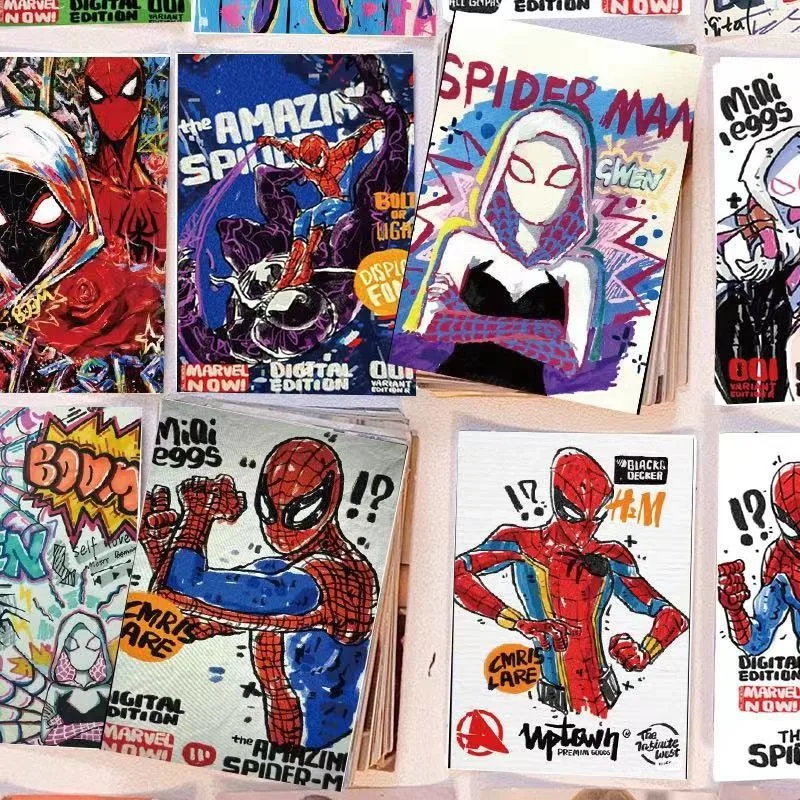 Periferiche di film creativi Spider-Man Gwen di Marvel Adesivi graffiti fai-da-te Adesivi decorativi personalizzati per telefoni cellulari per bagagli