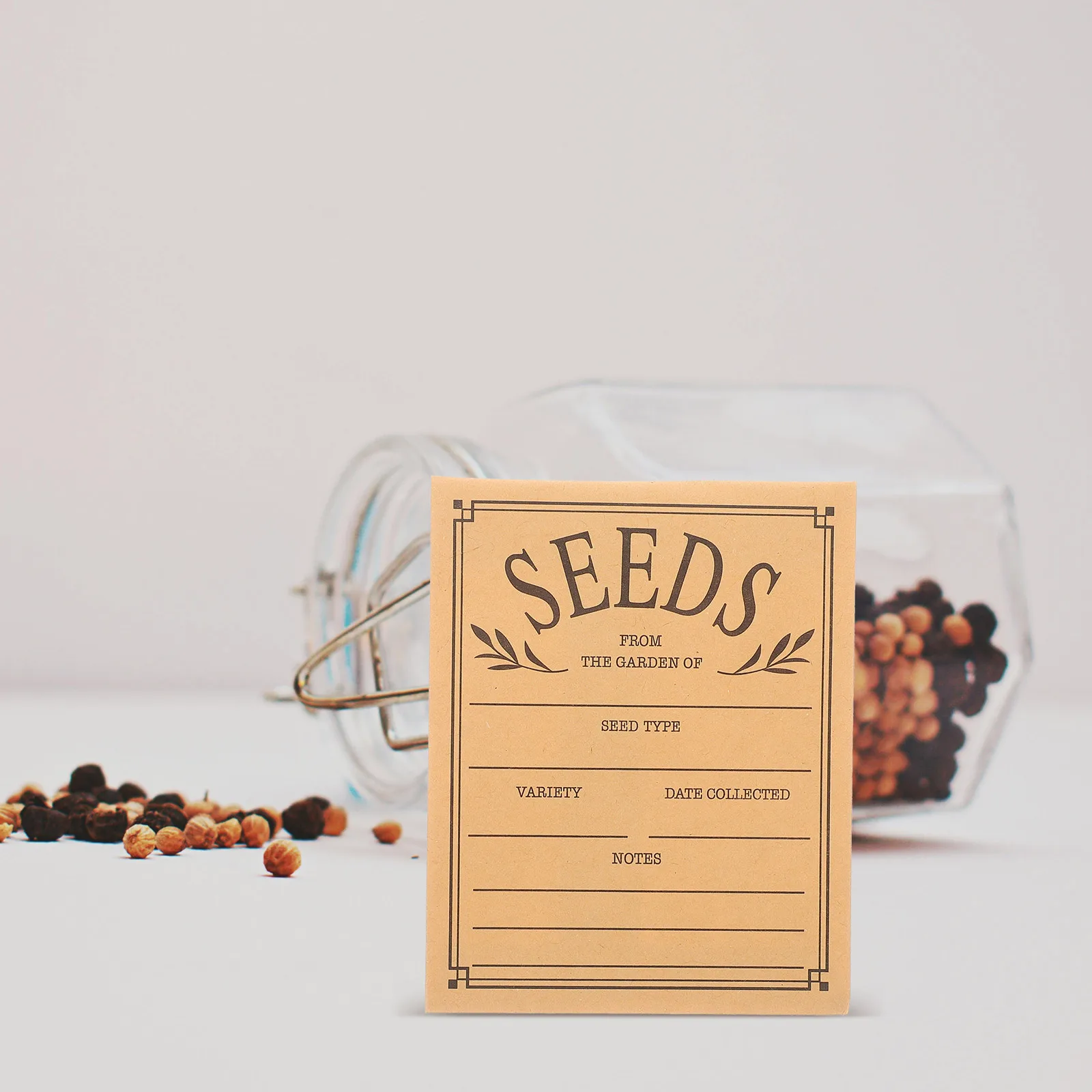 

50pcs Seed Kraft Paper Reusable Small Envelopes for Vegetable Seeds Collection Storage Gardening Needs Envelopes