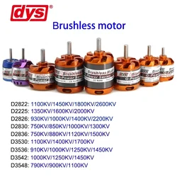 DYS-Motor sin escobillas para multicópteros teledirigidos, aeromodedel 2225, 2822, 2212, 2826, 2830, 2836, 3530, 3536, 3542, 3548