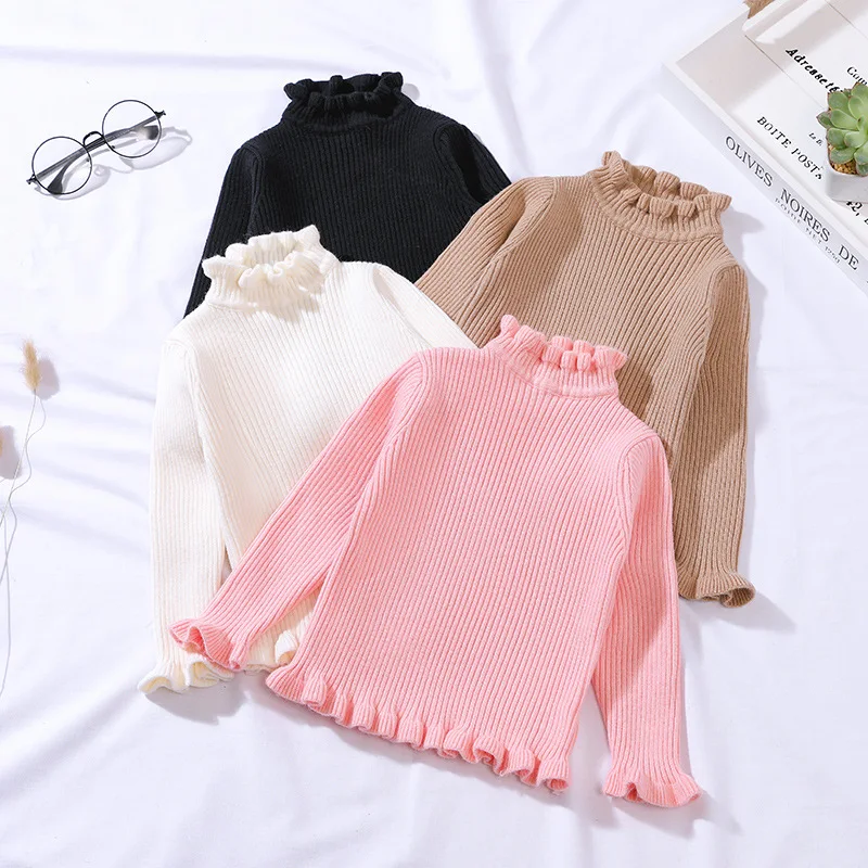 

Свитера для маленьких девочек, детский пуловер, качественная зимняя детская одежда