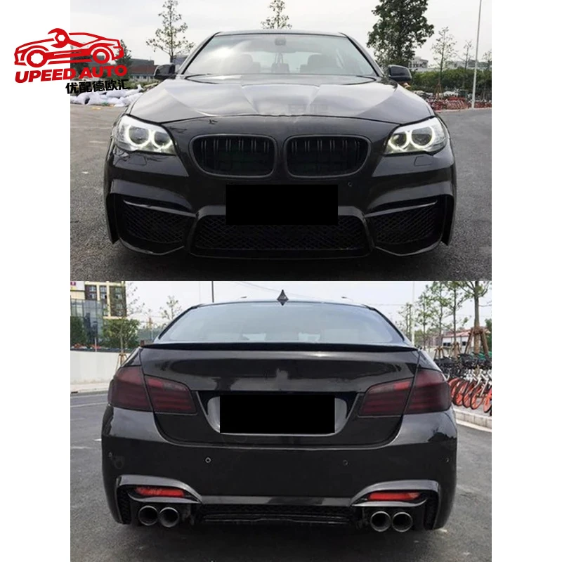 Suitable for Body Kit BMW 5 Series F10 F18 11-17 Modified New Style M5 Front Rear Bumper Side Skirt Tail Throat Car Accessories view 6