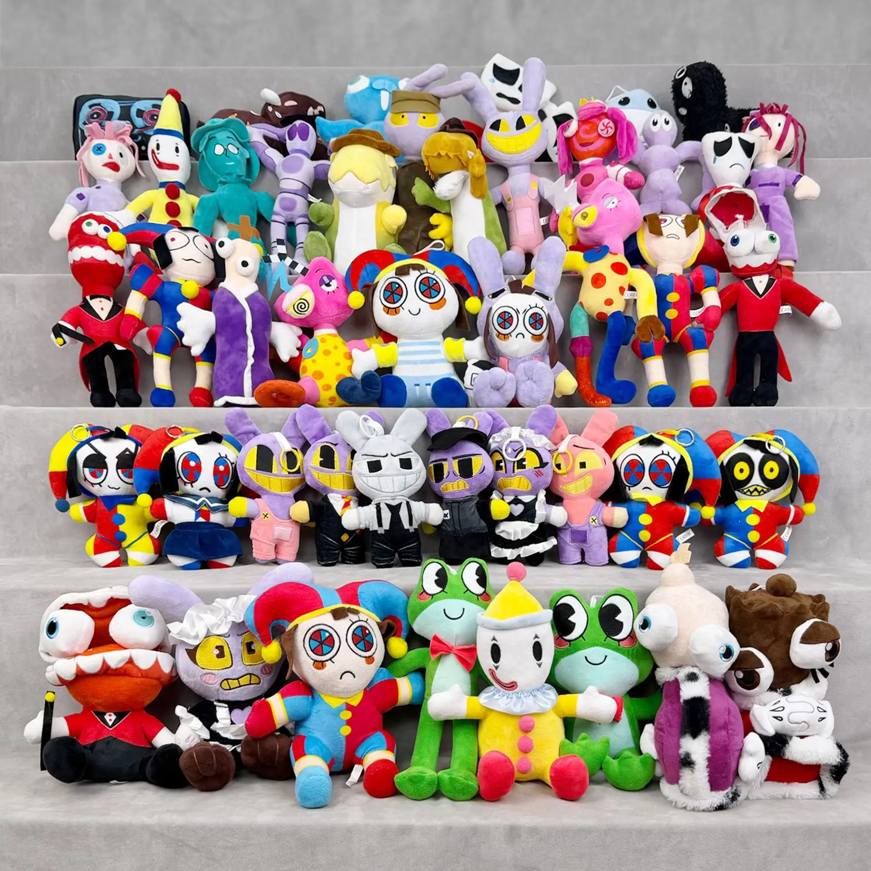45style Hot The Amazing Digital Circus Plush Toys Amazing Circus Clown Rabbit Plush Dolls Periphery Stuffed Toys Adults Gift