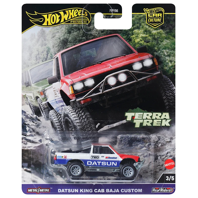 HOT WHEELS 1:64 KING CAB BAJA CUSTOM RED Collection die cast alloy car model decoration gift