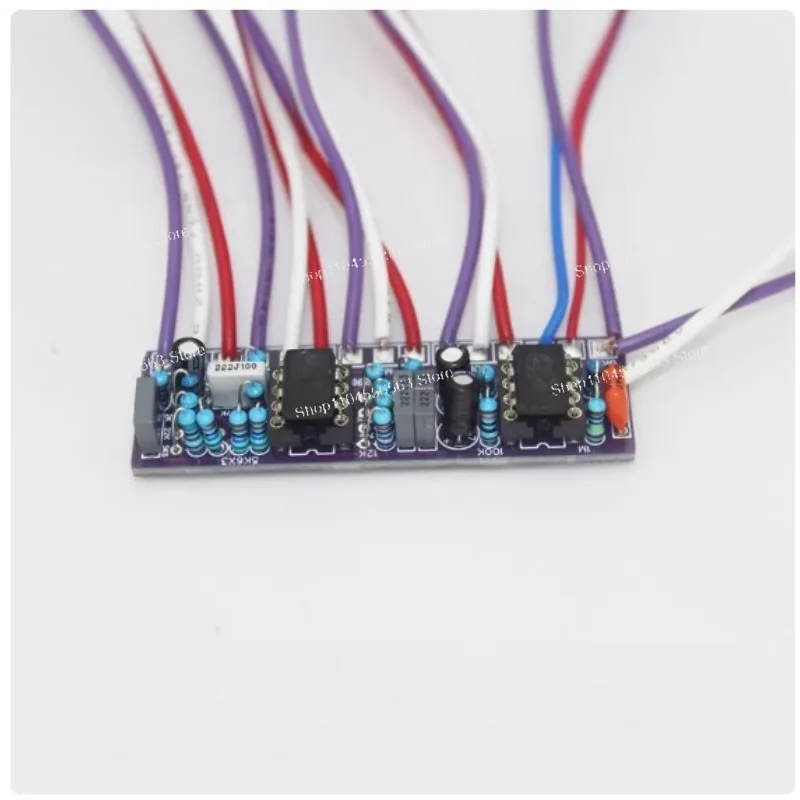 DIY Bass Bass Guitar Retrofit Upgrade with Built-in Three-piece Front Stage Circuit Analysis RB400 Preamp EQ