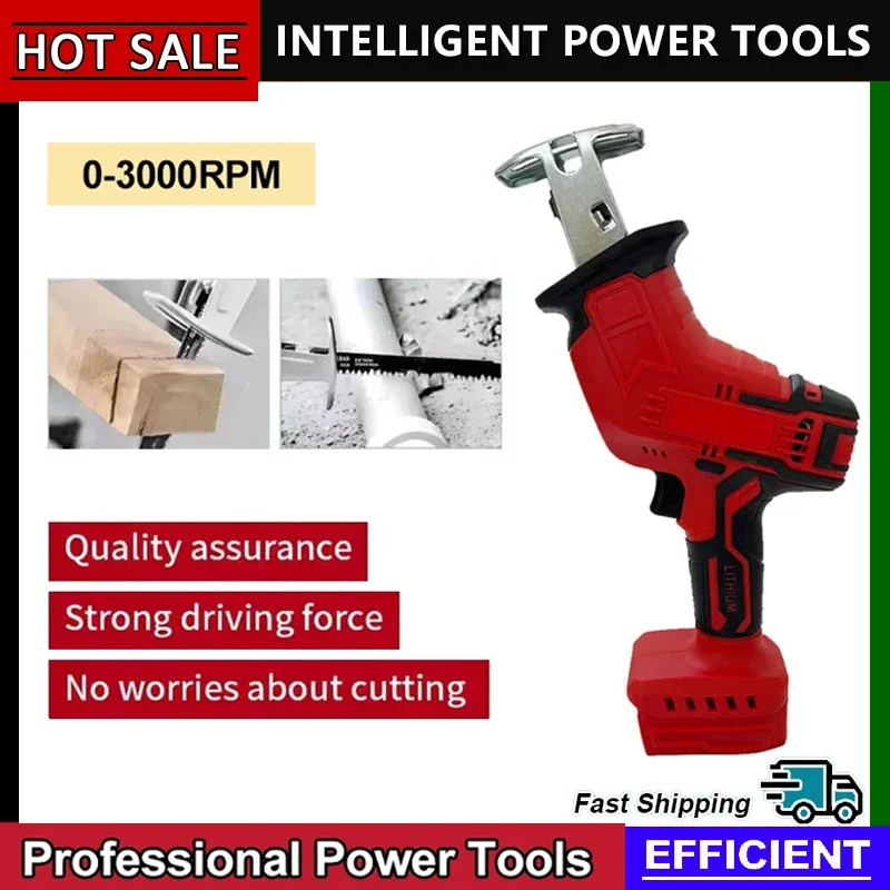 

For Milwaukee Electric Cutting Saw Tool Cordless Electric Reciprocating Saw Wood Metal Pipe Cutting Saw 18VBattery
