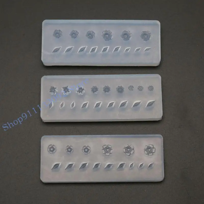 

H9ED 3PCS 3D Цветочный декоративный декоративный арт.