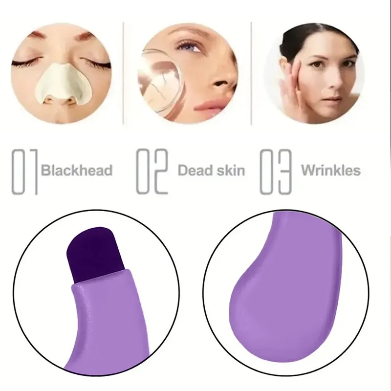 페이셜 블랙헤드 제거 도구 휴대용 코 딥 클리닝 화이트헤드 여드름 제거 스패출라 모공 클리너 바디 클리닝 스킨케어 도구