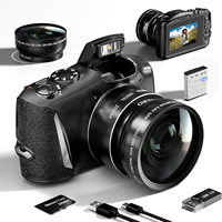 NBD 4K Digital Camera Ultra 48MP Camera Vlogging Camera with Wide Angle Lens 16X Digital Zoom 3.0 Inch Screen Camera