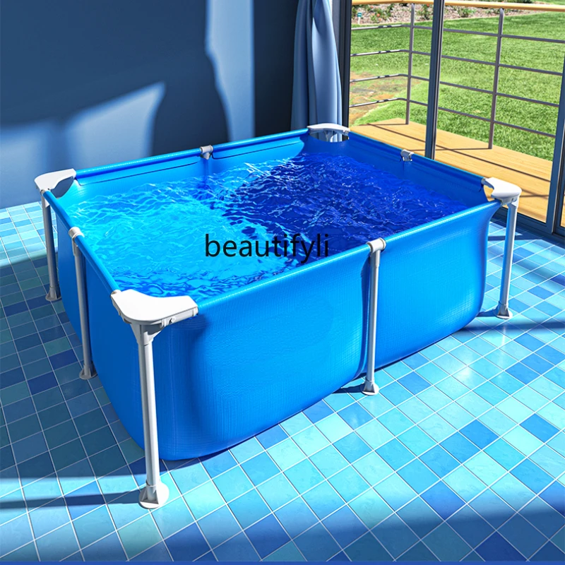 Children's Swimming Pool Home Adult Children Family Swimming Pool Thickened Large Bracket Pool Fish Pond