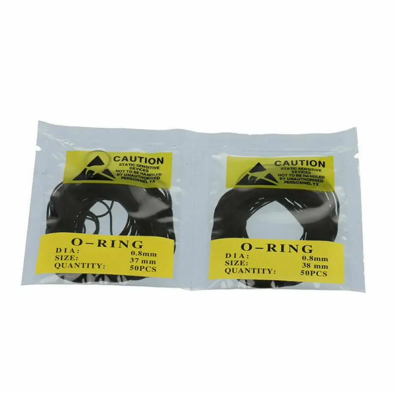 500 قطعة/المجموعة 0.8 مللي متر المطاط يا الدائري ساعة الغطاء الخلفي مقاوم للماء ختم جوانات أدوات إصلاح لسمك الساعاتي