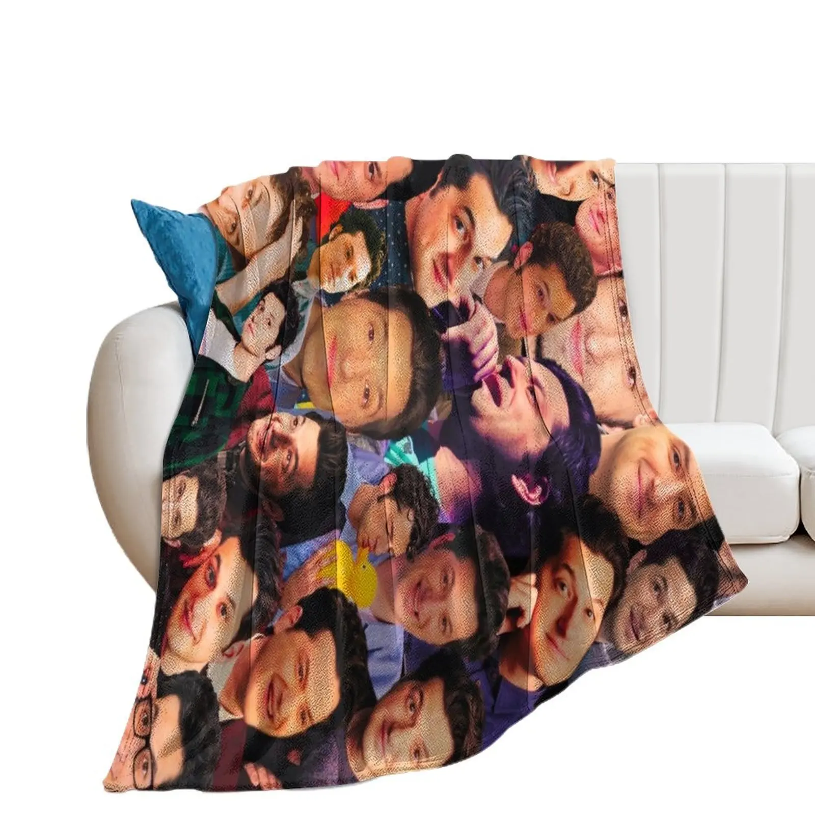 Ben Schwartz Collage Throw Blanket halloween For Decorative Sofa Blankets