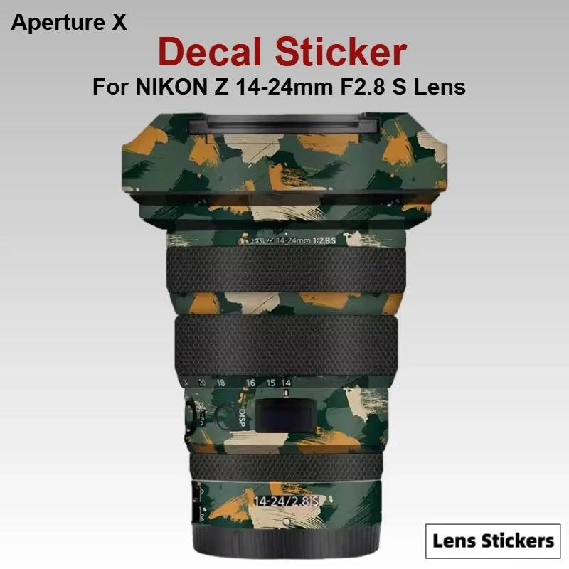 

Защитная пленка-наклейка для объектива NIKON Z 14-24mm F2.8 S, антицарапийное покрытие, защита корпуса, декоративная наклейка Z14-24mm F/2.8S
