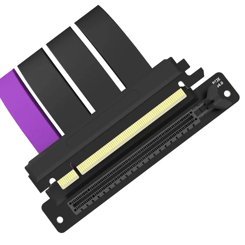 Cooler Master PCI-E 4.0 V3 Graphics Card Holder Kit x16 165mm Premium Riser Cable Compatibility PCIe 4.0 & Older for ATX Chassis