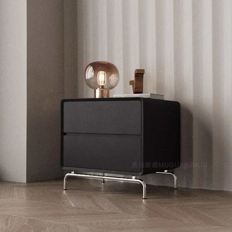 

Luxury Modern Small Drawers Style Bedside Table Cute Bedroom Wooden Cabinet Drawers Nightstands Mesitas De Noche Furniture