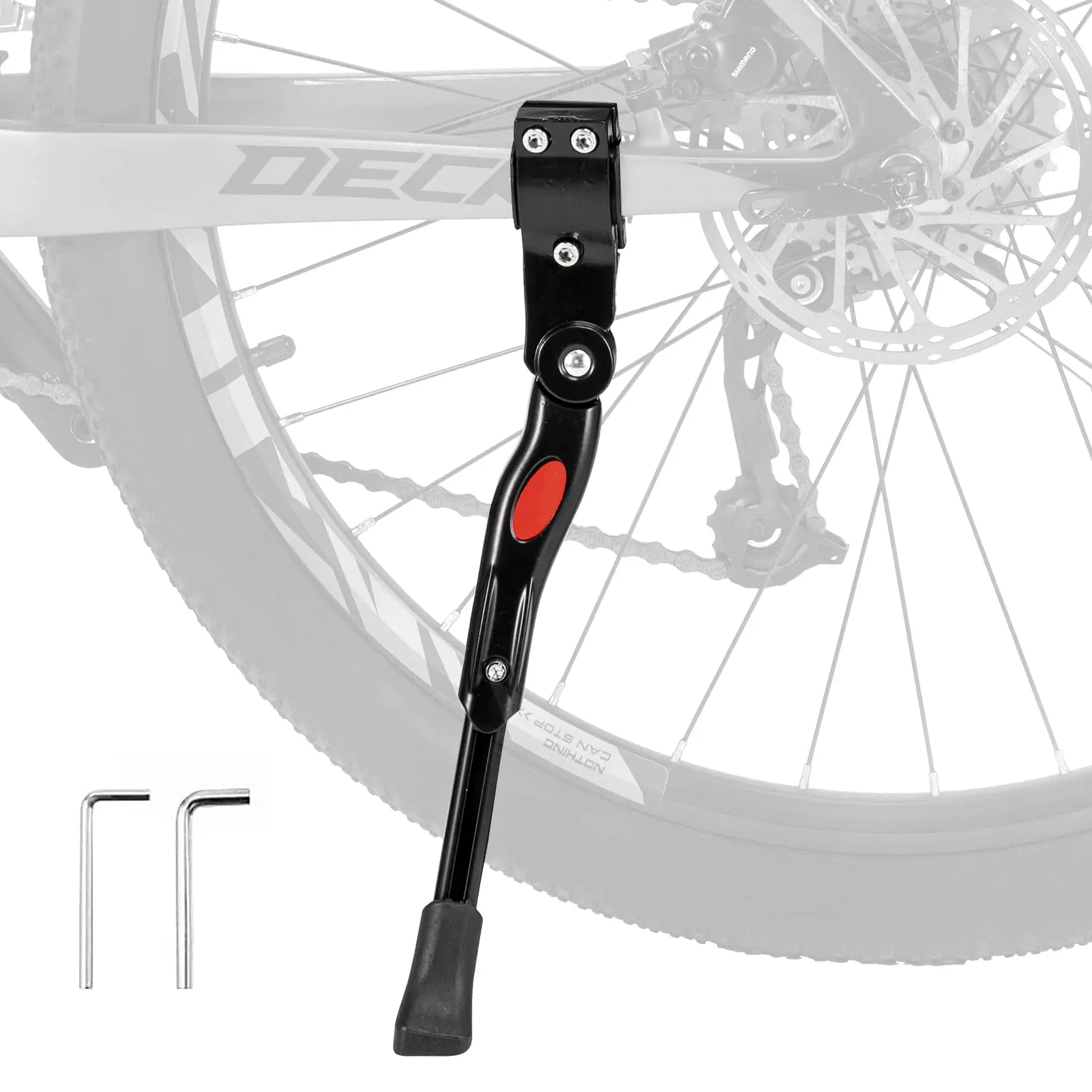 Bicycle Kickstand Parking Cycling Adjustable MTB Road Racks Bike Support Side Kick Stand Foot Brace Accessories