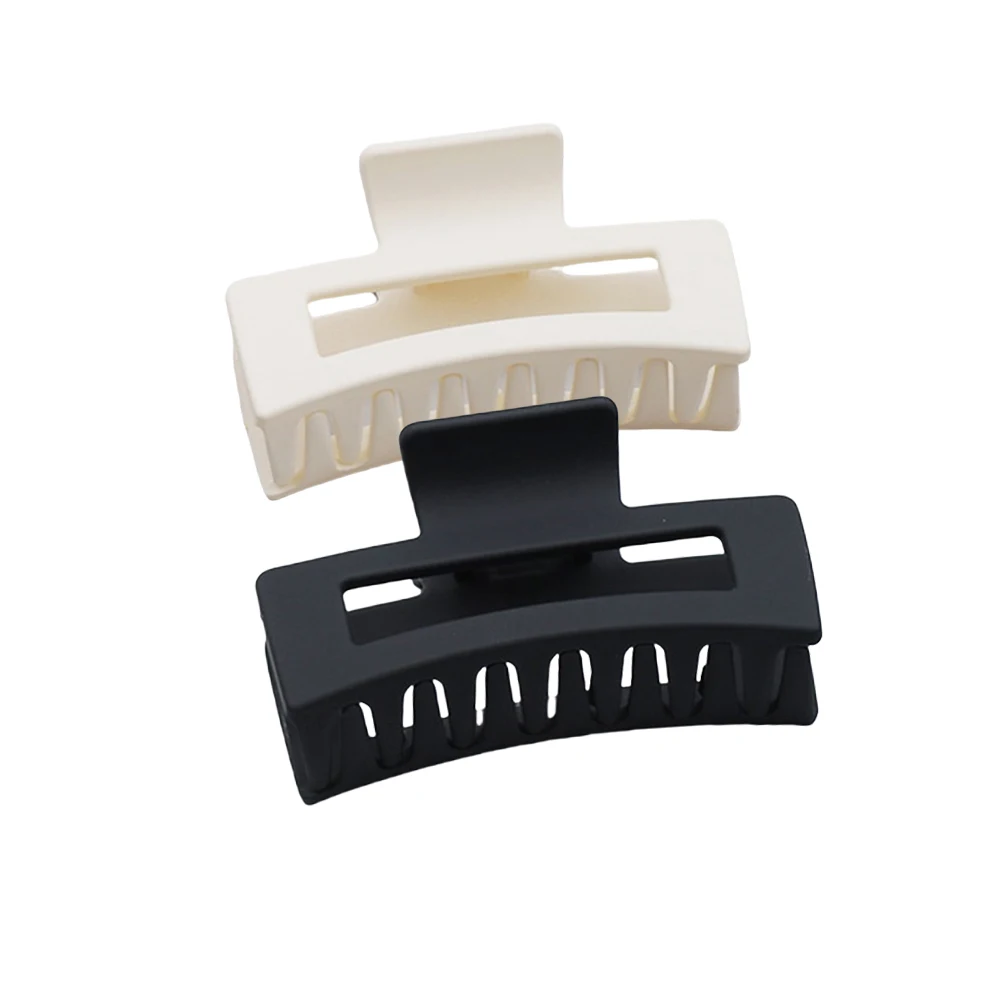 Koreaanse Vrouwen Meisjes Plastic Haar Klauwen Haarspeldjes Hoofddeksels Grote Maat Haarspeld Krab Barrette Mode Ornament Haaraccessoires
