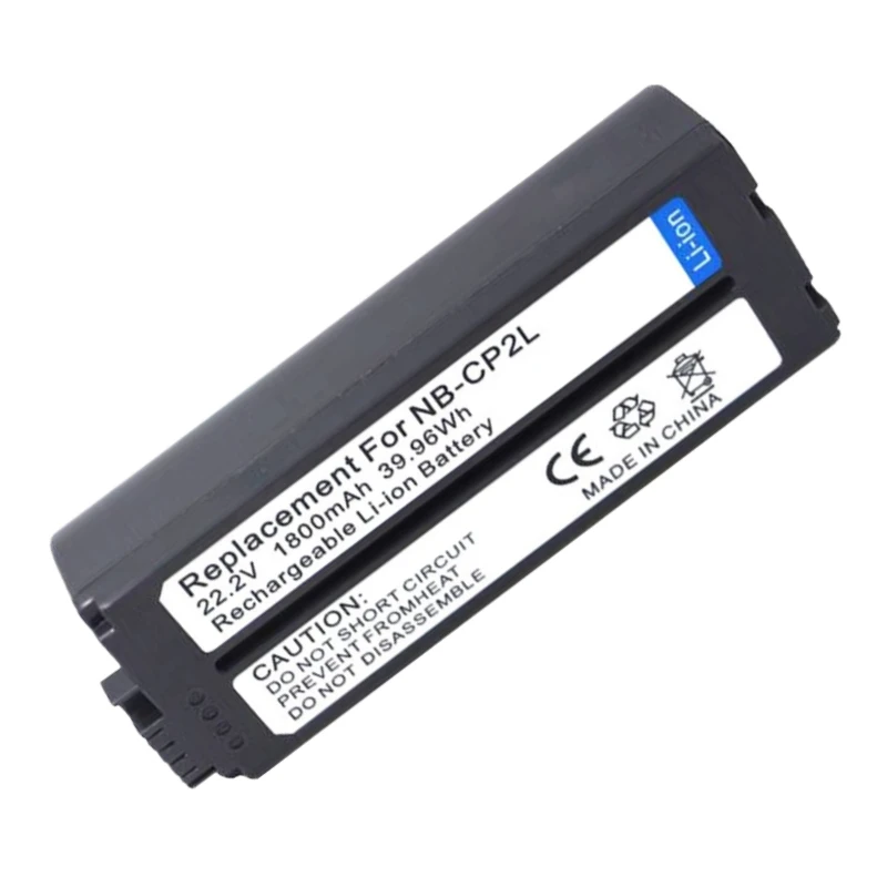 Camera Battery 22.2V 1800mAh NB-CP2L NB-CP2LH And Charger for Canon SELPHY NB-CP1L CP800 CG-CP200 CP1500 CP1300 CP900 view 2