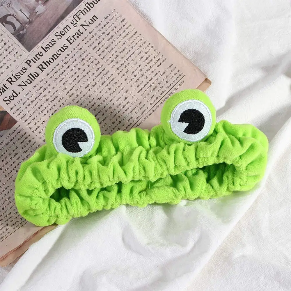 Funny Trendy Hair Accessories Frog Cute Hair Hoop Elastic Headwear Headband