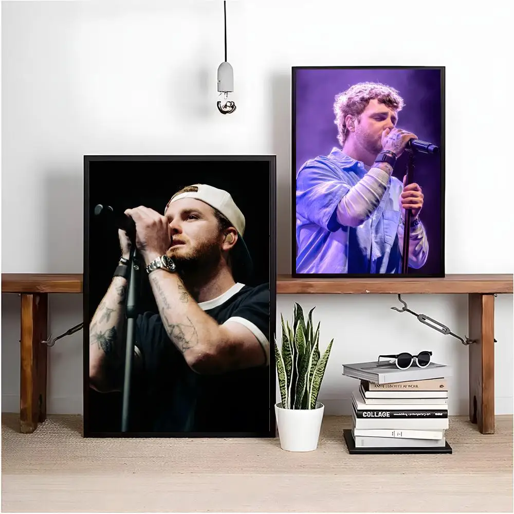 المغني أليكس وارن اللوحة الخط HD طباعة تجعد الحرة جدارية الفن صور لغرفة المعيشة ديكور جدران المنزل قماش