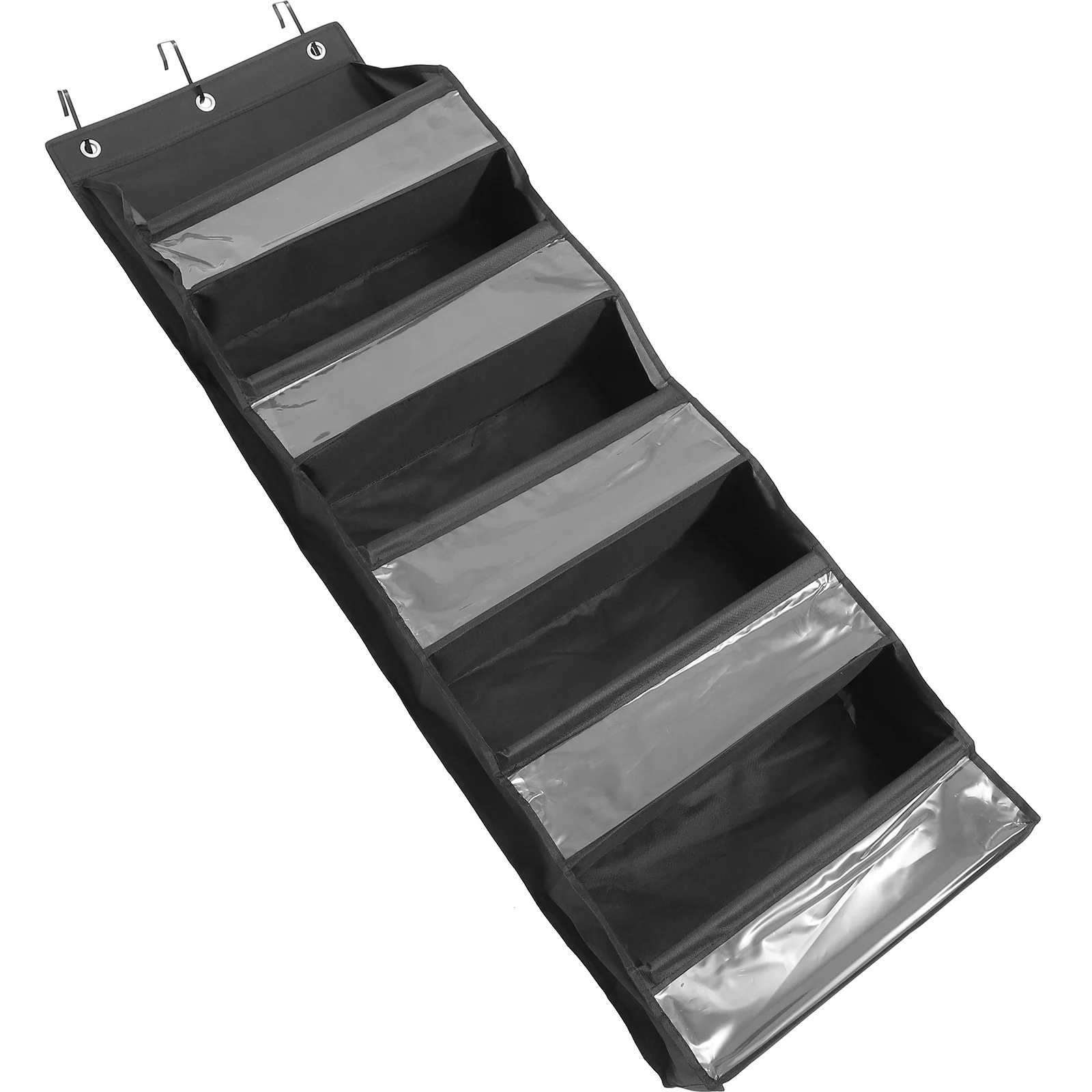 

Wall Storage Bag Over The Door Shoe Organizer Multi-function Bags Multi-layer Hanging Pocket 5 Layers Transparent PVC