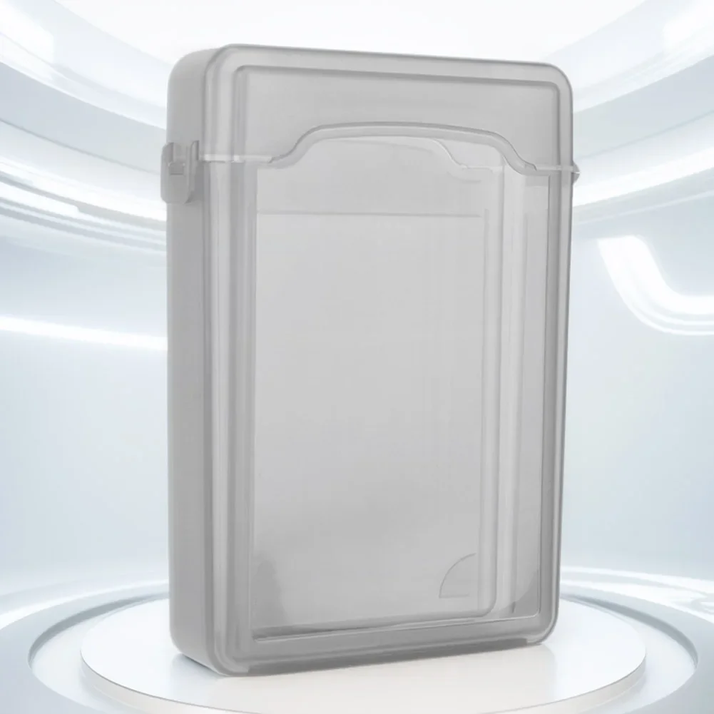 2/1 قطعة 3.5 بوصة IDE SATA HDD SSD الضميمة القرص الصلب صندوق تخزين القرص الغبار البلاستيك المحمولة القرص الصلب واقية قذيفة