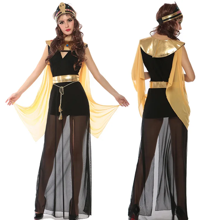 

2025 New loween Costume Adult Son Pharaoh Clothes Pharaoh Suit Authentic Photoaphed Chinese Stage Costume Women's Faion