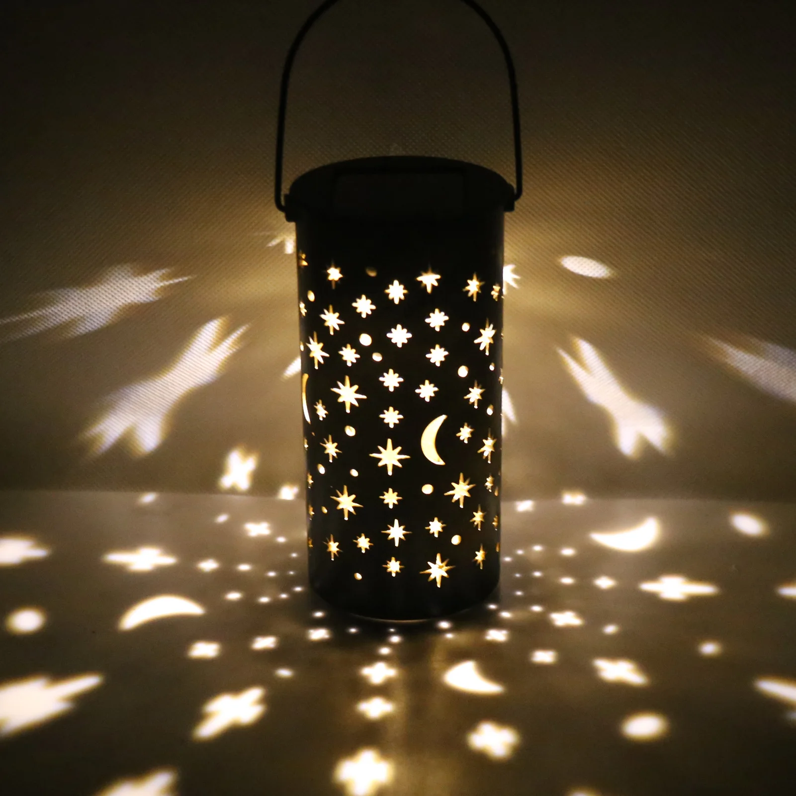 6 Zestawów LED Solarnych Lamp Ogrodowych Wodoodpornych do Krajobrazu Gwiazda Księżyc Lampa Gruntowa do Ogrodu, na Patio, Ścieżkę