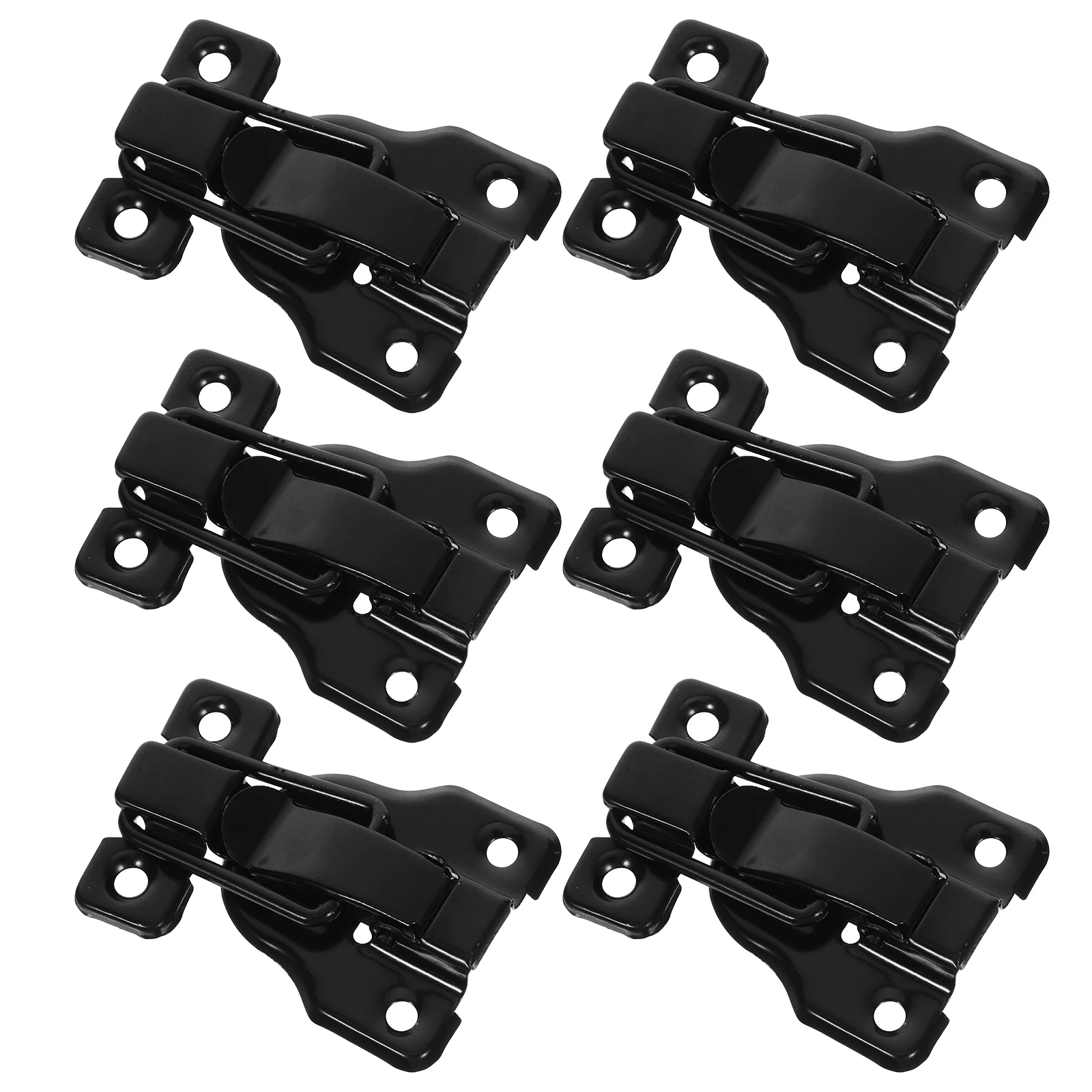 

6 Pcs Buckle Duckbill Furniture Hardware Accessories Decorate Chest Toggle Latch