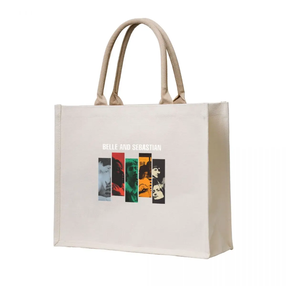 

Belle and Sebastian Discography Tote Bag Handbags reusable shopping bags Big bag women sac pour femme